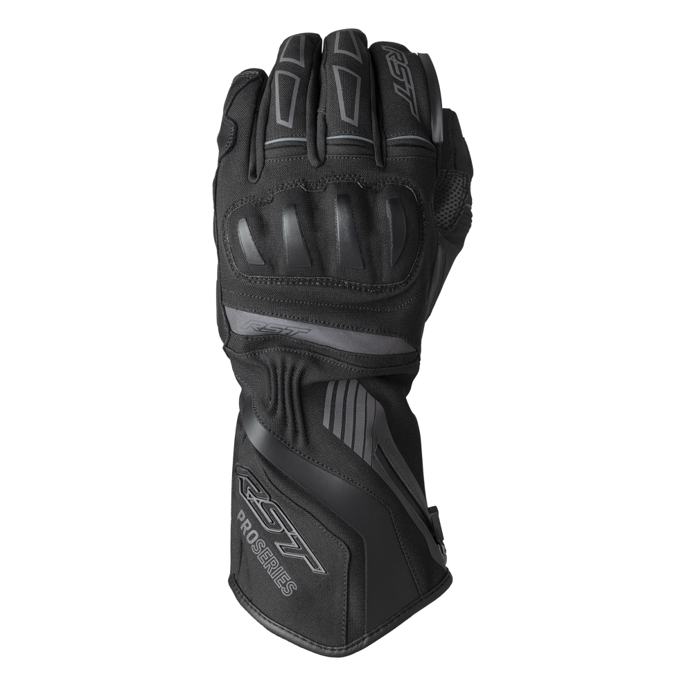 Rst Men's Black Pro Series Vega Waterproof Motorcycle Gloves - Image 2