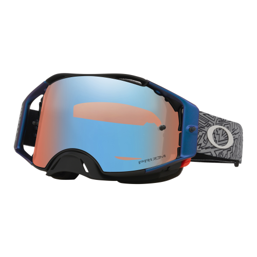 Oakley Oakley Airbrake Grey Strike MX Goggles Sapphire Prizm 2