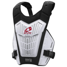 (S / M) EVS Revo 4 Roost Deflector White