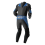 (44) RST Tractech Evo D3O One Piece Leather Suit Black / Blue 2