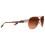 Oakley Oakley Feedback Ladies Sunglasses Rose Gold / Prizm Brown Gradient 7