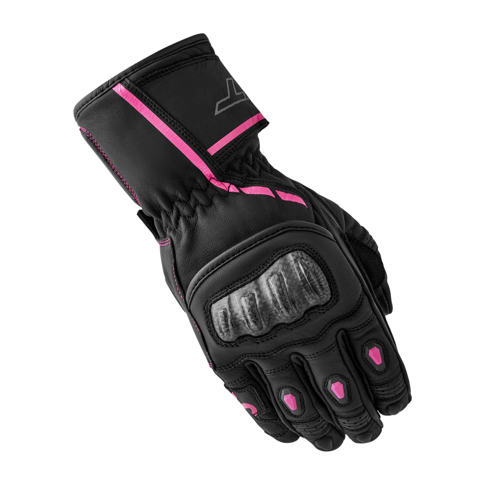 Rst Women's Black/Pink S1 Motorcycle Gloves - Image 2