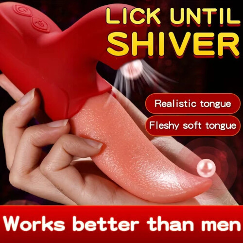 2-in-1 Rechargeable Vibrator 20 Modes Silicone G-Spot Massager