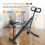 MERACH Machine à Squat et Rameur 2en1, Modèle R02W, Pliable, Capacité 350 lbs 6