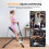 MERACH Machine à Squat et Rameur 2en1, Modèle R02W, Pliable, Capacité 350 lbs 3