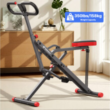 MERACH Machine à Squat et Rameur 2 en 1, Modèle R07, Pliable avec Écran LCD, Capacité 158 kg