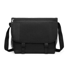 KONO Sacoche pour Ordinateur Portable 15,6 pouces, Imperméable et Anti-vol, Noir