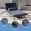 Single Velvet-Feel Sleeper Chair - Charcoal Grey 8