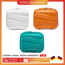 KONO cosmetics Organisateur de Beauté Coque Rigide avec Compartiments, 35,5x29,5x18,5 cm, Convient Bagage à Main