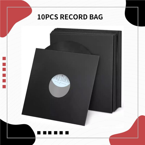 10Pcs Record Bag Vinyl Record Protective Sleeve  Paper Standard Storage Outer Protector Vinyl Record Storage 1