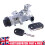 Ignition Switch Steering Lock Barrel Starter For GOLF MK5 MK6 2004 2013 w/ 2 Key 1