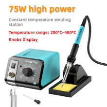 KUAIQU Station de Soudage 75W, Écran LCD, Température Réglable 90-480C, Modèle KUAIQU-203A