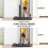 2.5HP Walking Pad Treadmill, Folding Under Desk Treadmill, Walking Machine, 1-10km/h, with Remote Control 7
