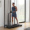 2.5HP Walking Pad Treadmill, Folding Under Desk Treadmill, Walking Machine, 1-10km/h, with Remote Control 3