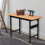 100 cm Foldable Garage Work Bench, Craft Table MDF Workstation, Heavy-duty Steel Frame with Ruler, Protractor 3