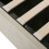 Letto imbottito - Forma orecchio - 140x200 cm - Velluto beige - Rete a doghe 6