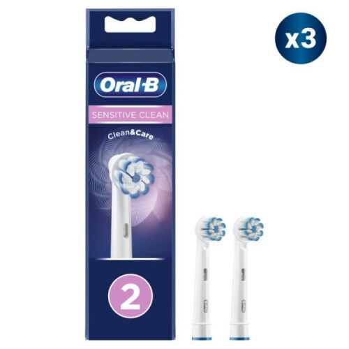 Oral-B Sensitive Clean Bürstenköpfe - 6er Pack