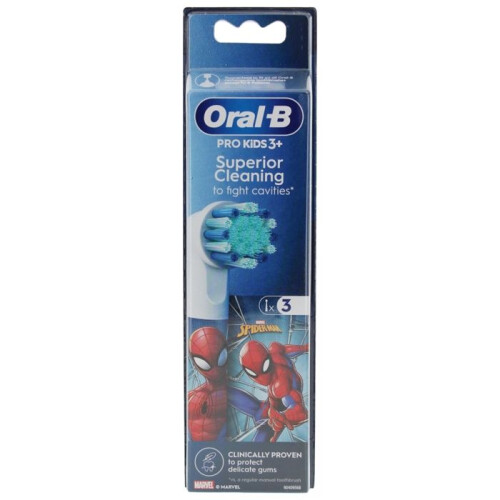 Oral-B Pro Kids Spiderman Bürstenköpfe - 3er Pack