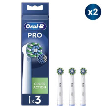 Oral-B Pro Cross Action - 6 Borstels - Oplaadbare elektrische tandenborstel