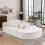Canapé - CIPACHO - modulaire - Blanc - motif chenille - Livré monté 1