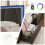 Lit - CIPACHO - Verstelbaar bed 90x200 cm met LED en 2 lades - Lattenbodem - Grijze linnen stof 6