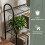 Supporto per piante - CIPACHO - 3 livelli - Metallo - Design a scrollwork - Nero 6