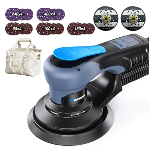 Electric Polisher Buffer Sander 7-Speed Control Sanding Machine Wood Sander
