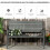 Banc de jardin - 2 places - Aspect rotin - Structure acier - Gris 6