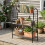 Supporto per piante - CIPACHO - 3 livelli - Metallo - Design a scrollwork - Nero 2