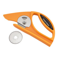 Material Cutter, Professional Material Cutting Tool Heavy Duty with 45mm Round Cutter Blade for Carpet,Leather,Wall