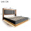 Lit - CIPACHO - 180x200 cm - Imbottito idraulico - Rete a doghe - LED integrata 3