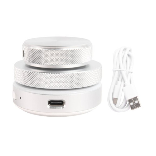 Volume Control Knob 2.4G  USB C Wired Multimedia Controller Knob with RGB Light for Phone Tablet PC