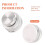 Volume Control Knob 2.4G  USB C Wired Multimedia Controller Knob with RGB Light for Phone Tablet PC 7