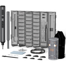 138-in-1 Electric Screwdriver Set Cordless,Rechargeable ScrewDriver,Repair Tool Kit for Electronics, Camera, Watch