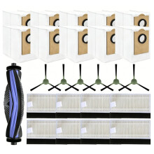 Compatibel voor M5 Pro/M5 Max/M5 Vacuum Hoofdroller Zijborstel HEPA Filter Stofzak Roller Mop Accessoires