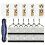 Compatible for  M5 Pro/M5 Max/M5 Vacuum Main Roller Side Brush HEPA Filter Dust Bag Roller Mop Accessories 1