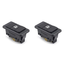 2X Bus Single Electric Window Control 6 Pins 255959855B for Transporter T3 1979-1992 T4 1990-2004 Accessories