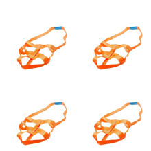 4X Bucket Sling for 5 Gallon Bucket, Drum Handling Sling with Belly Bands, 200Lbs Load Capacity