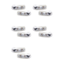 10x Aftermarket-Autoteile, Gute Qualität, 1068020435, 1068020436, Spiegelblinker, und Rechts, für Ec7 Ec7-Rv