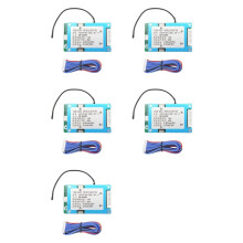 5X 10S 42V 15A for BMS Polymer Cell 18650 Lithium Battery Protection Board with Balance Built-in Temperature Control