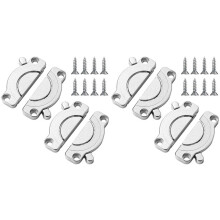 Pack of 4 Table Top Connectors, Table Top Connectors, Rotating Wooden Panels Connectors for Office Desk/Dining Table