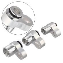6pcs Car Air Conditioner Radiator Connector Car A/C Lines Condenser Radiator Fitting Adapter Hose for R134A