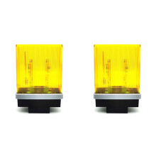 2X Security Protection Flashing Light Flashing for Gate Light Alarm 12V-265V AC/