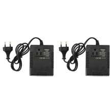 2X Power Transformer Voltage Regulator 220V to 110V Voltage Converter Step-Down Transformer 220 EU Plug Invert 300W