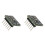 2X ICS-43434 I2S 3.3V MEMS-Microfoonmodule Breakout Low Cost Low Pass Filter -Module 2