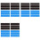 36PCS Replacement Split Air Filter for  Electric -2300FT-E -3000FT-E Air Conditioner Replacement Filters 1