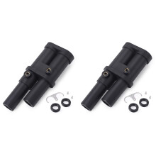 2X Remote Jump Start Plug Terminal for Hella 8JA 177 305-101 for Cranes, Forklifts, Agricultural Machinery