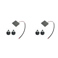 2X Normally Open Limit Kit Stopper for Sliding Gate Opener Motor with Induction Magnet for Electric Sliding Door