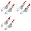 6 Pack Toggle  Clamp, Heavy Duty Latches, 2000Lbs Holding Capacity Adjustable  Lock, Smoker Clamps 1