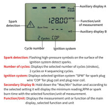 2X JH800 Analizzatore di Accensione Multisistema per Auto Test Sistemi SPW e CoP Tester Candele Rilevamento Bobina Ad Alta Tensione